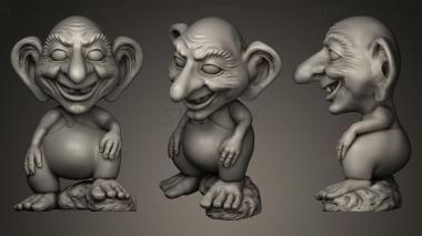 3D model Norwegian Troll (STL)